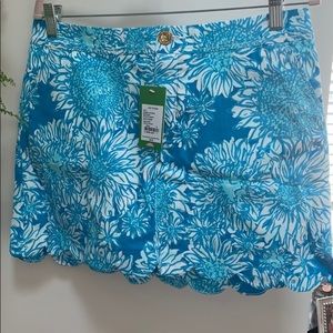 NWT Lily Pulitzer Colette Scalloped Skort